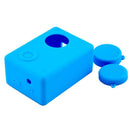 Silicone Protective Soft Rubber Cases Cover Skin for SJ4000 SJ5000 Wifi Cam Blue
