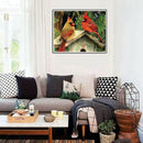 5D Diamond Painting Kits For Adults Full Drill The Cardinals Embroidery Rhi K7M5