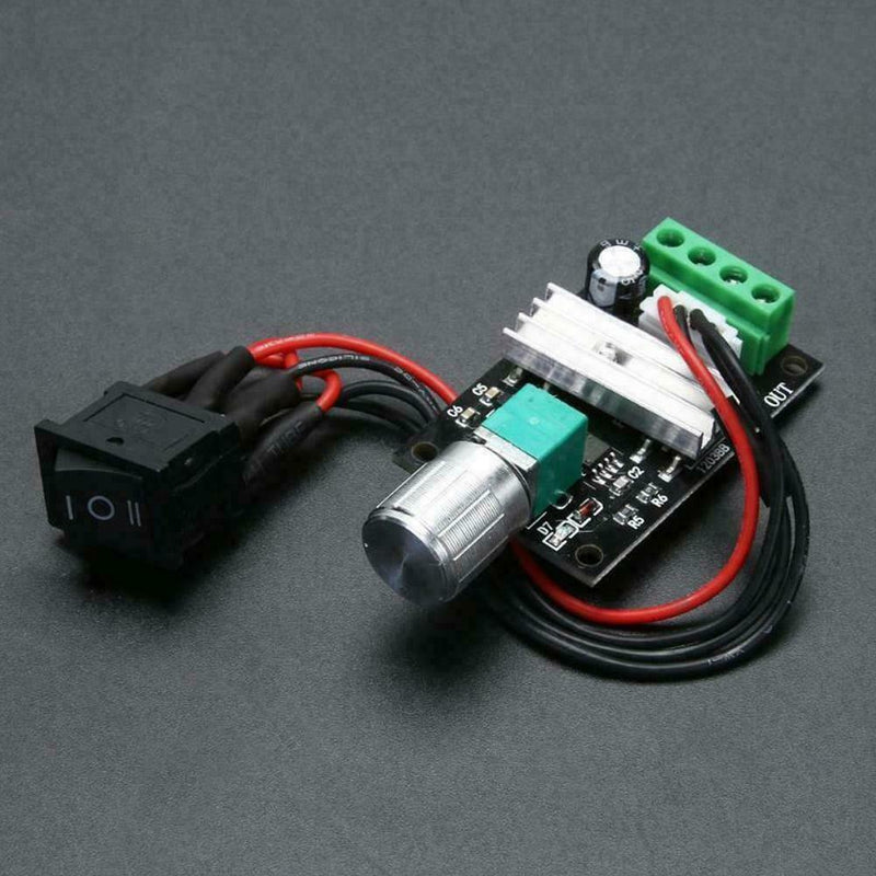 1203BB 6/12/24V 3A 80W DC Motor Speed Controller Reversible Driver Motor L4X7