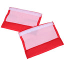 2 Pcs Red Car Seat Belt Shoulder Safety Pads Cover Comfortable Cushion FT
