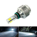 4500LM 40W H4 COB Hi/Lo LED Motorcycle Moto Headlight 6000K Bulb Lamp White P4H9