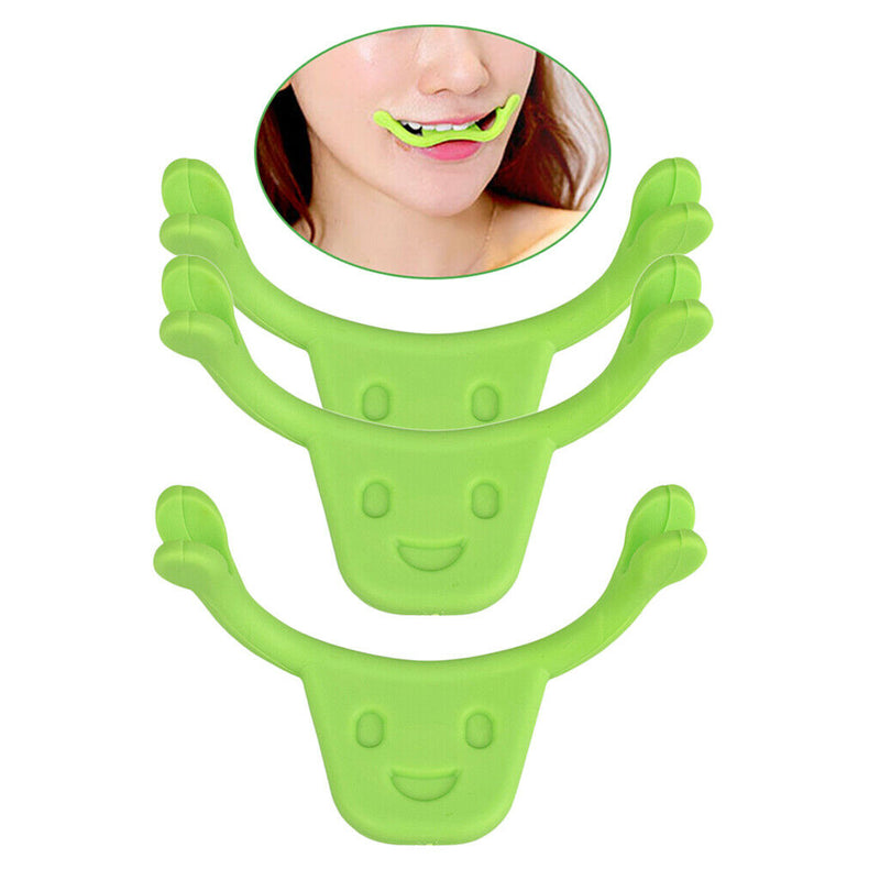 3 Pack Smile Trainer Face Muscle Exerciser Strap Face Line Lifting Corrector