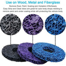 3 PCS 115mm Black/Blue/Purple Stripping Wheel Strip Discs for Angle Grinder