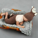 Baby Photo Props Baby Girls Boys Knit Baby Outfits Costume Hat and Pants (D T8D5