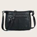 Fashion Women Leather Shoulder Messenger Bag Large Capacity Handbag Purse