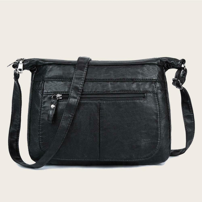 Fashion Women Leather Shoulder Messenger Bag Large Capacity Handbag Purse