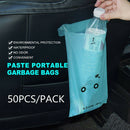Self-Adhesive Car Waste Bins Trash Garbage Bag Vehicle Back Seat Headrest Litter