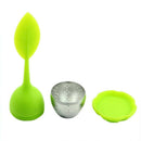 Silicone Stainless Steel Leaf Tea Strainer Teaspoon Infuser Ball Spice Filt