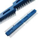 2 Pieces Metal Contour Gauge with Angle Connector Profile Gauge Shape Dupli D5Q5