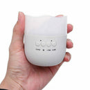 Led Night Light Bluetooth Speakers,3 In 1 Candle Table Lamp Wireless Speake E1X1