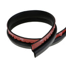4M Z-Shape Car Door Window Strip Rubber Weatherstrip Seal Strip Sound insulated