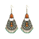 Bohemian Ethnic Ear Earrings Fashion Drop Earrings Rice Beads Accessories L M8P1