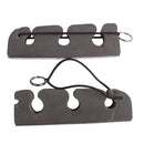 High Density Foam  Back Fly Fishing Car Rod Holder Stand Rack Tackle