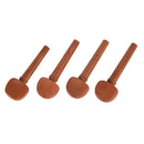 4/4 Size Jujube Wood Violin Fiddle Tuning Pegs Endpin Set Replacement ES Kw