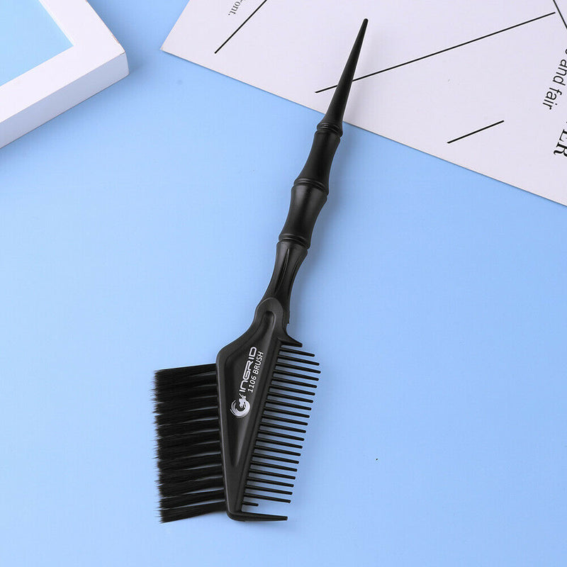DIY Styling Hair Dye Coloring Comb Barber Tinting Highlighting Hair Brush