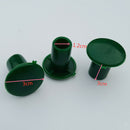 12pcs Durable Green Cane End Caps Garden Cane Caps Plant Care Tools 3cm