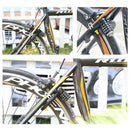 Bicycle MTB Road Bike Security Anti-Theft 4 Digit Password Steel Horseshoe Lock