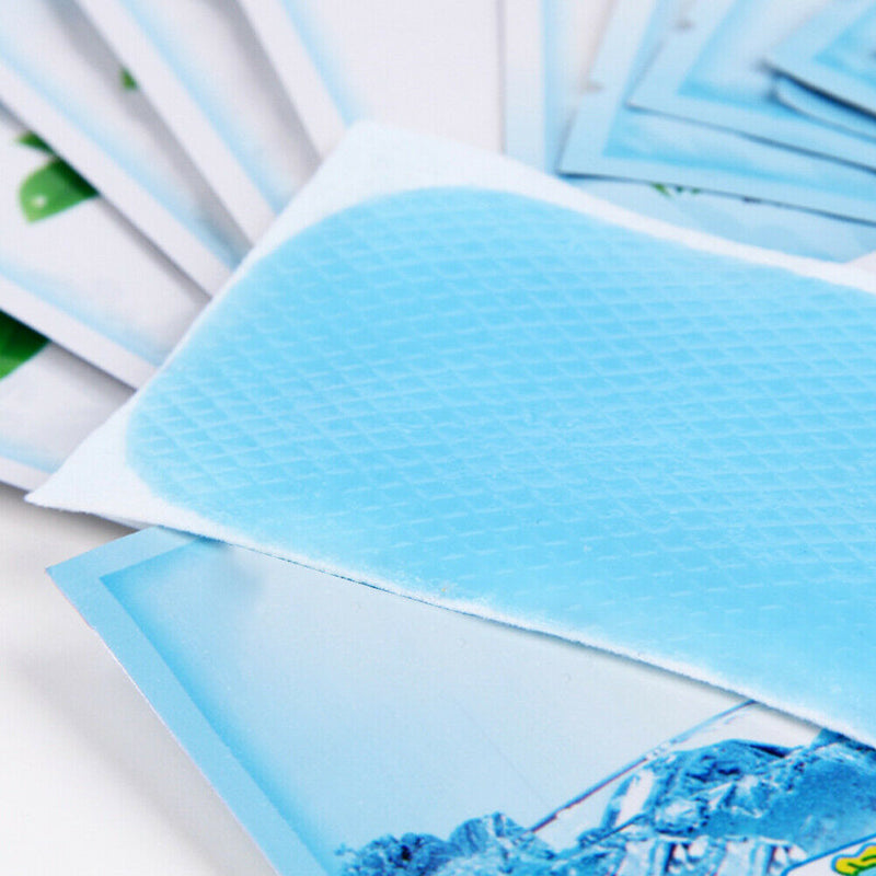 10pcs/pack Gel Sheet Summer Lower Temperature Forehead Anti Hot Cooling Patch