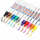 12x Photo Color paint pen marker permanent, Permanent Paint Marker Pen for