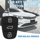 3 Buttons Rubber Pad for Hyundai Kia Flip Remote Car Key Shell (No Letter)