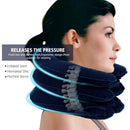 Hailicare Inflatable Cervical Neck Traction Support Pillow For Neck Pain He