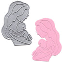 Mother hug baby Metal Cutting Dies For Scrapbooking Stencils DIY Album  OZ
