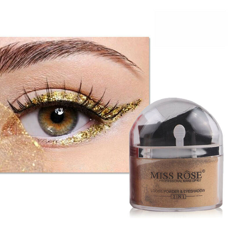 Miss Rose High-Gloss Eye Shadow Powder Eye Shadow Repair Capacity Loose Pow L3W3