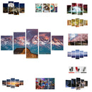 5 Panel Large Canvas Pictures Wall Art Prints Hanging Poster Beach Scenery S