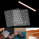 Alphabet Numbers Stamping Punch Letter Number Stamper DIY Leather Punching
