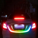 47" 120cm RGB Flow Type LED Strip Tailgate Light Turning Braking Signal Light HD