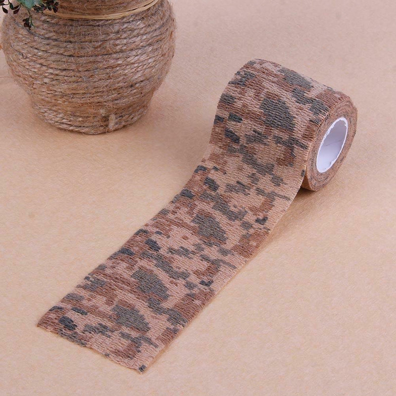 Desert Camouflage Aid Medical Self-Adhesive Elastic Bandage Gauze Tape