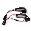 2x 18 LED License Number Plate Light Lamp Kit fit for VW Golf MK4 MK6 Eos Passat