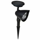 2 pcs 4 LED Solar Garden Lamp Spot Light Outdoor Lawn Landscape Spotlight L