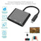 USB Type-C to HDMI Adapter for Nintendo Switch, HDMI Converter Cable (Black)