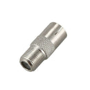 Screw on F Socket Female to TV Aerial FEMALE Coax Adaptor/Connector