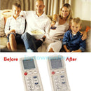 5X Heat Shrink Film TV Air-Conditioner Video Remote Control Protector Cover Bag