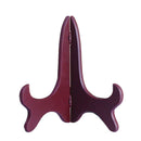 Red Display Easel Stand Plate Bowl Picture Frame Photo Pedestal Holder 7inch