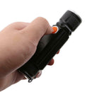 Multifunctional LED Flashlight USB Inside Rechargeable Battery Powerful  IRQ
