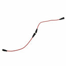 10pcs 5x20mm AGC Fuse Holder Case In-line Screw Type With 22AWG Wire Cable