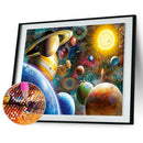 5D DIY Full Drill Diamond Painting Universe Cross Stitch Embroidery (B403) A