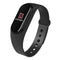 M5 Smart Band Heart Rate Blood Pressure Monitor Smart Bracelet (Black) A#S