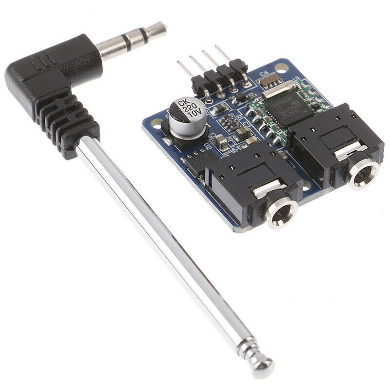 1Set TEA5767 FM Stereo Radio Module for Arduino 76-108MHZ With Cable Antenna  Gw