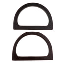 2pcs Wooden Bag Handle Replacement Wood Wooden Bag Handle DIY Purse Handle