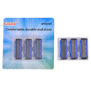 3pcs Men's Face Shaving Razor Shaver Blades Sharpener Razor 6 Layer Good Qual-OZ