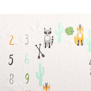 Fashion Toddler Newborn Baby Blanket Growth Photography Photo Props