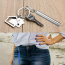 4 Pieces Portable Collapsible Reusable Straws Telescopic Metal Straws Foldi