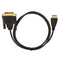 3.3ft HDMI Male to Male DVI Monitor Display Adapter Cable Line for HDTV HD
