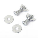 Pack of 6 DIY Fitting Screws Nut Kits for Bird House Cages Parrot Breeding Boxes