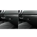 Carbon Fiber Co-Pilot Storage Box Switch Panel Decoration Cover Trim for Au