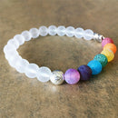 7 Chakra Elephant  Beaded Bracelet Mala Beads Yoga Energy Bracelet JewelME
